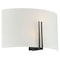 Access Lighting Prong, 2 Light LED Wall Sconce, Matte Black Finish, White Glass 20447LEDDLP-MBL/WH - alternate 1